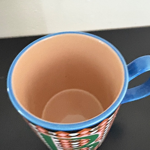 Anthropologie ceramic initial letter coffee mug, B - Picture 2 of 5